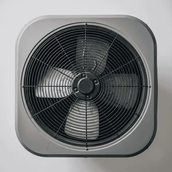 New central air conditioning system being installed at a Gulf Coast home